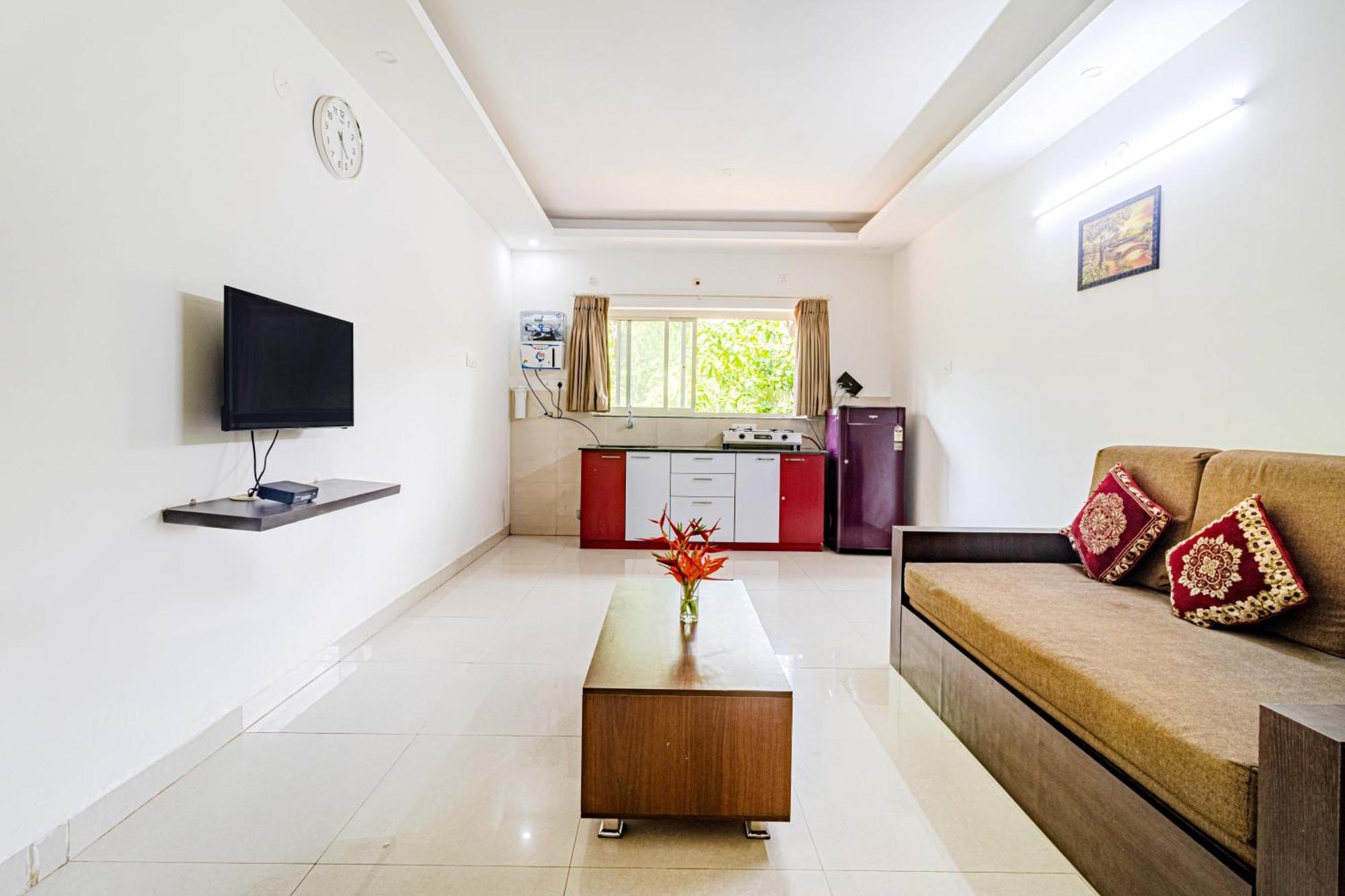 4BHK SPARKLING APARTMENT NEAR BEACH POOL&BAR 2bhkX2 Vagator Exterior foto