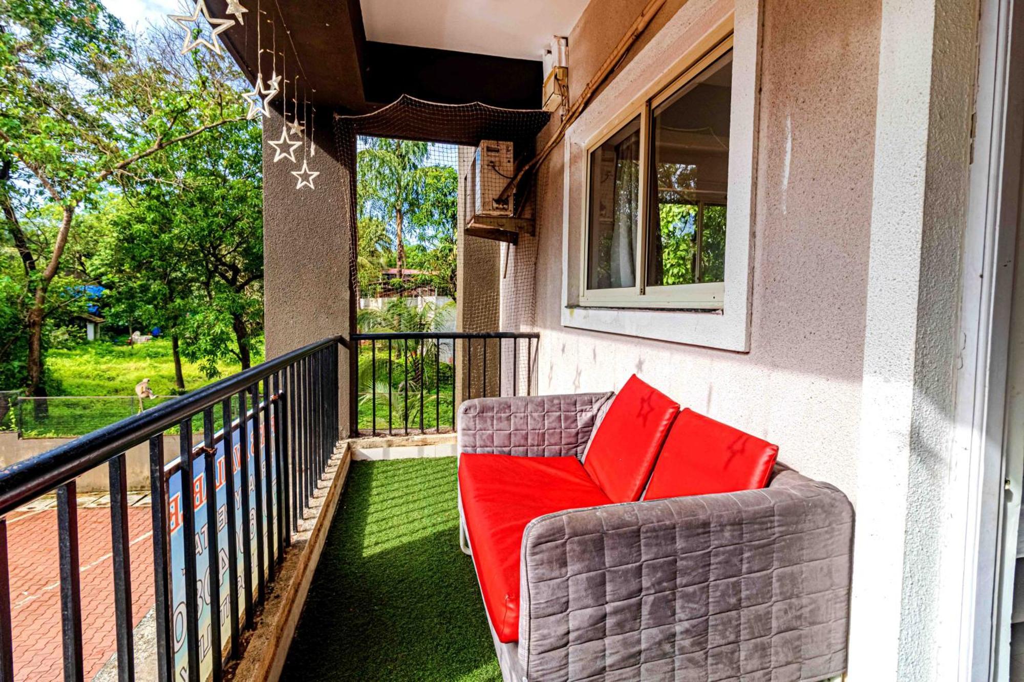 4BHK SPARKLING APARTMENT NEAR BEACH POOL&BAR 2bhkX2 Vagator Zimmer foto